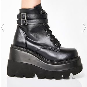 demonia technopagan boots